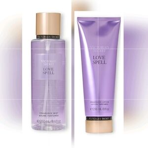 Victoria's Secret Love Spell Lotion & Body Spay Bundle NEW